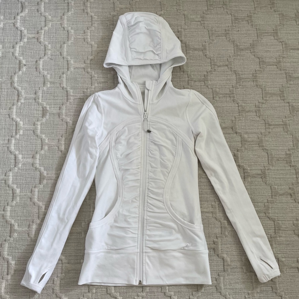 Lululemon define jacket, size 4, white